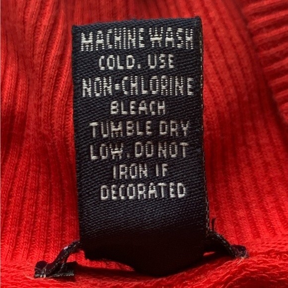 ENZA | Red Full Zip Jacket Sweatshirt 2XL - Picture 4 of 6